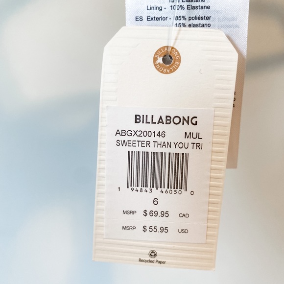 Billabong Girls Sweeter Than You Swimsuit Top - Picture 6 of 8